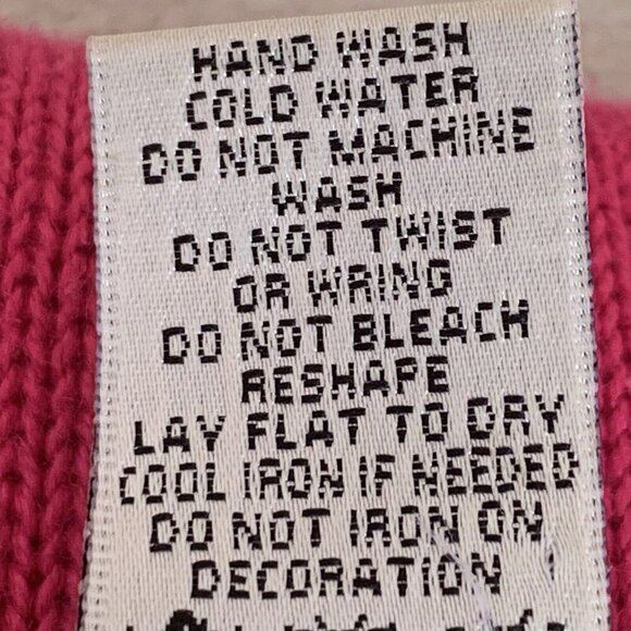 Snowman Christmas Winter Cardigan Womens 2XL Pink Zip Close Appliqué Whimsical - Picture 8 of 14